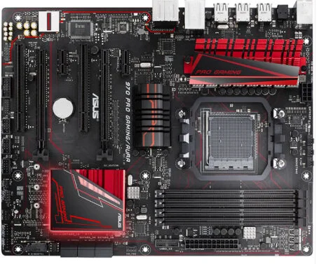 ASUS 970 Pro Gaming AMD970 чип игровая материнская плата поддерживает FX8300 требуется отдельная видеокарта 90% новая