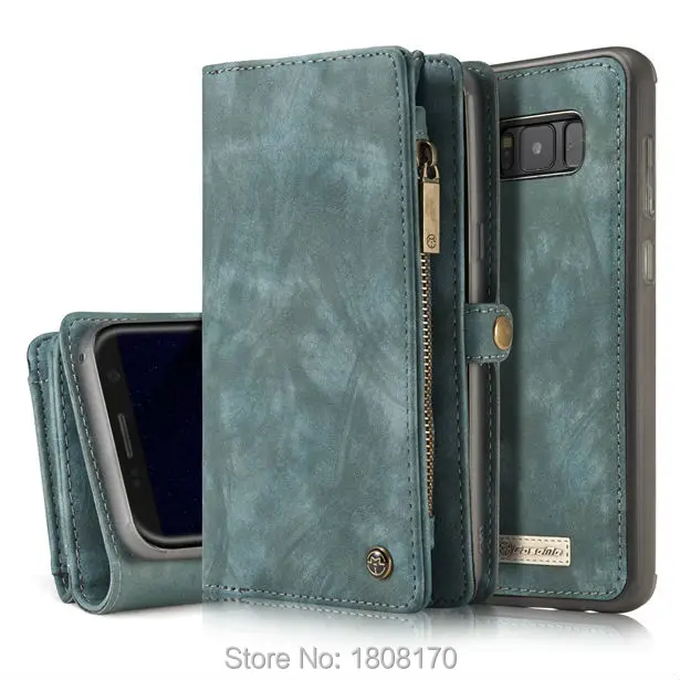 CaseMe кожаный чехол на молнии для iPhone X XR XS Max 8 I8 6 6s 7 Plus Samsung S10 S10E S8 S7 Edge Ретро Винтаж 1