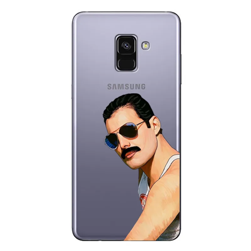 Freddie Mercury Rainha Band Qualidade Роскошный чехол для телефона Samsung A30 A50 A70 A80 A10 2019 A6 2018 A8 A750 A51 A71