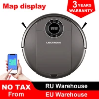 liectroux robot vacuum cleaner zk808 wifi app3000pa suction map navigation smart memoryuv lampwet dry mopbrushless motor