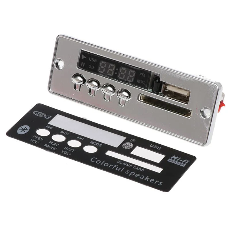 Плата декодера Mp3 с Bluetooth модуль декодирования MP3-плеера поддержкой Fm-радио Usb Tf