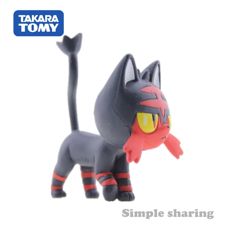 TAKARA TOMY Tomica коллекция покемонов фигурка кошки Карманный Монстр EX 10 Литтен Nyaby