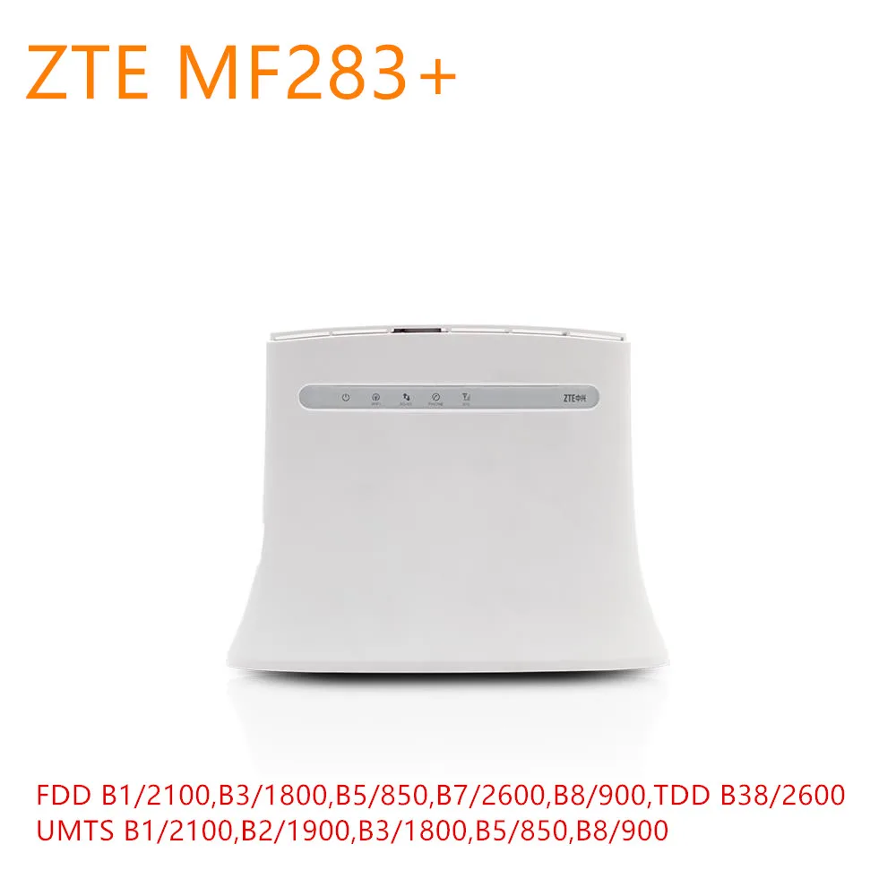 Разблокированный ZTE MF283 plus 4g модем lan роутер Wi-Fi Портативный 3g wifi мини беспроводной