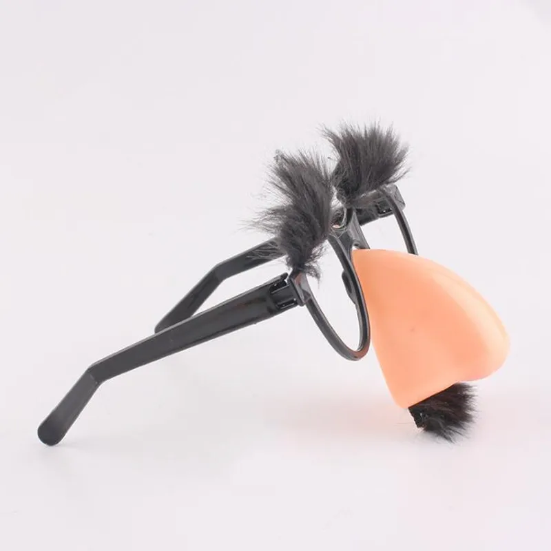 

Halloween Funny Big Nose Eyebrow Glasses Kids Adults Eye Glasses Cosplay Props Tricky Toys Party Favor