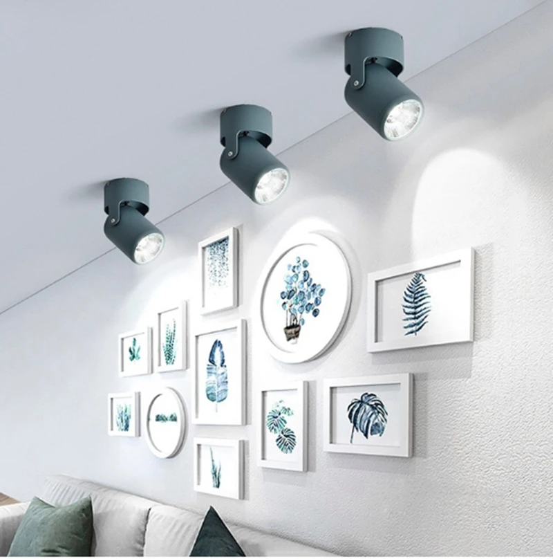 Светодиодный прожектор для макарон маленький led-светильник 5 Вт/7 Вт с