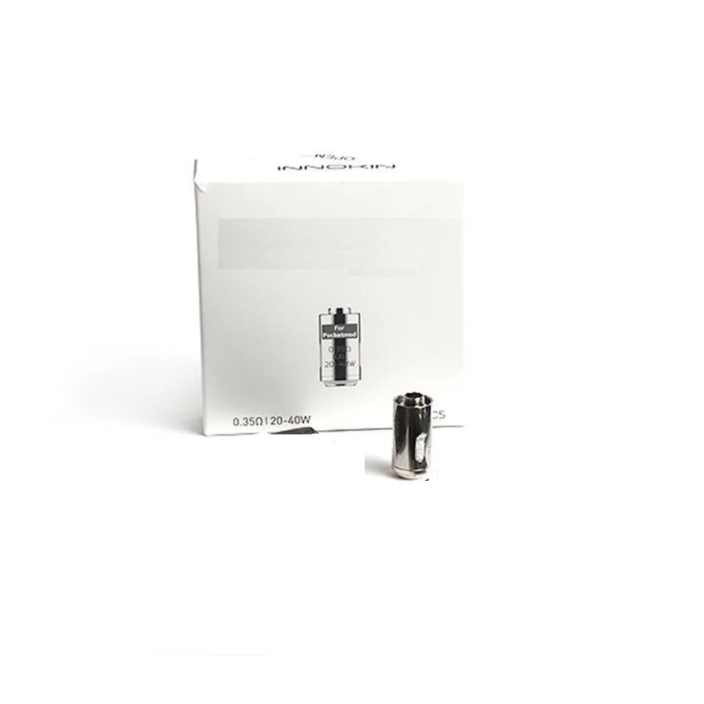 5 шт. Innokin Zenith сменная катушка 0.8ohm/1.6ohm испаритель для Зенита распылитель большой вкус электронная сигарета катушка для вейпинга