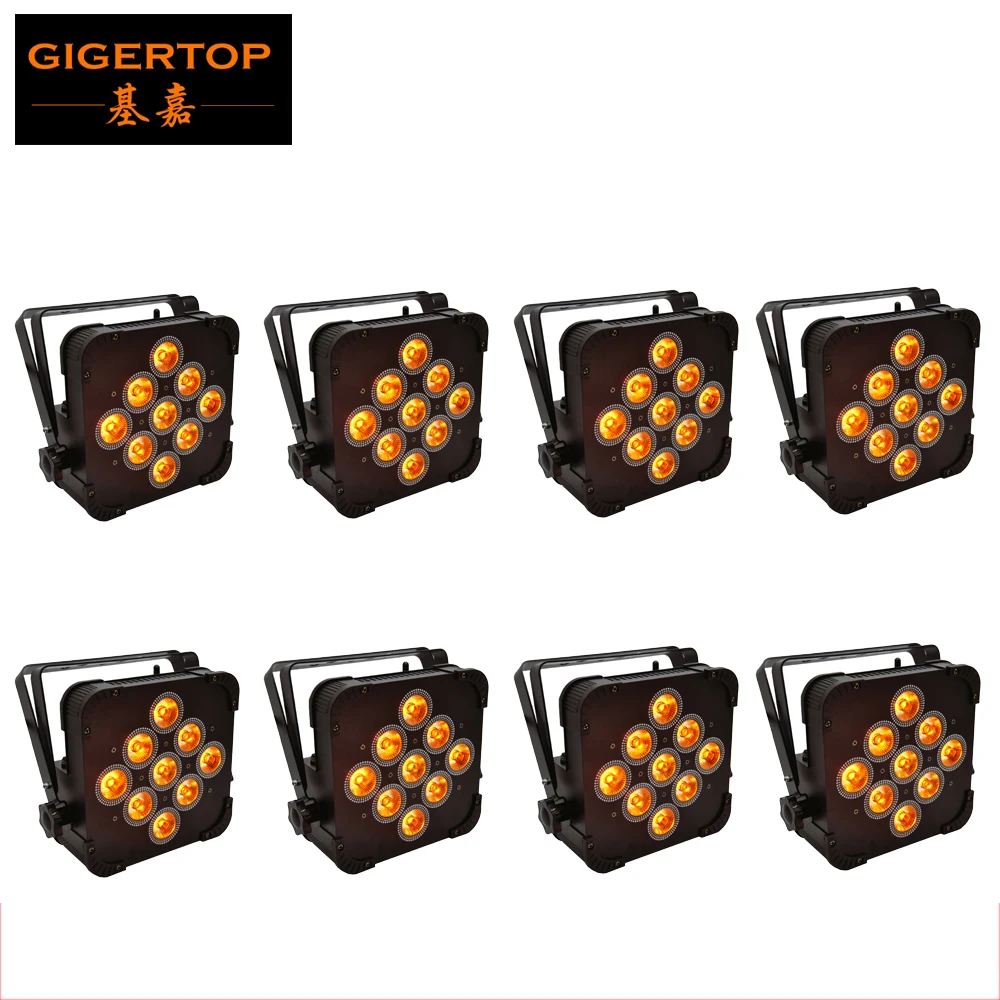 8 Упаковка Uplight PAR беспроводной 2 4G DMX512 пульт дистанционного управления Par Банки RGBWA