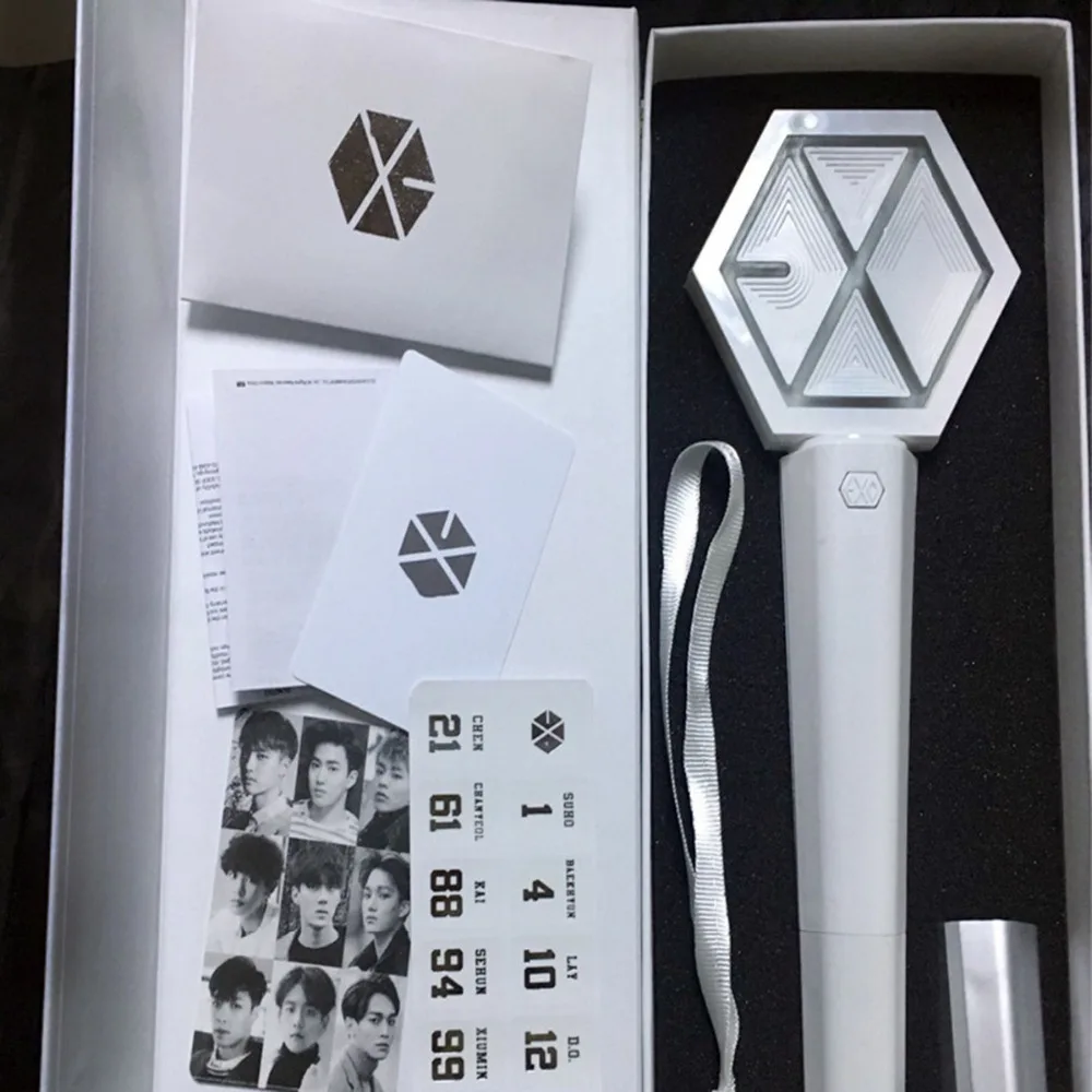 EXO освещение концертов палка для фанатов Sehun поддержка светящаяся Kpop Подарочная