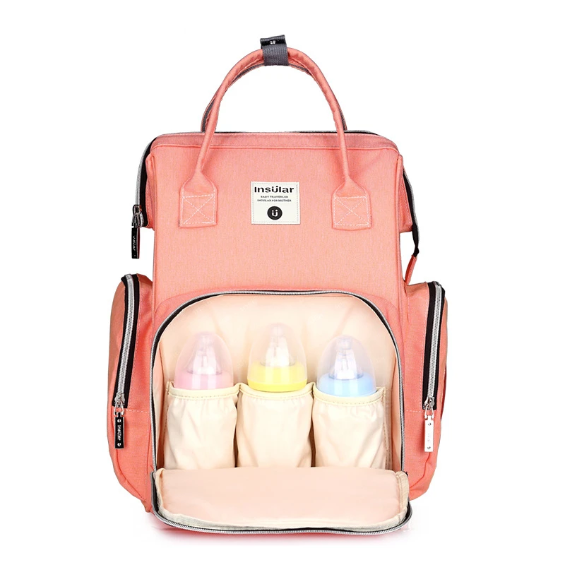 Вместительный дорожный рюкзак для мам, водонепроницаемая сумка для подгузников и Колясок для ухода за ребенком от AliExpress RU&CIS NEW