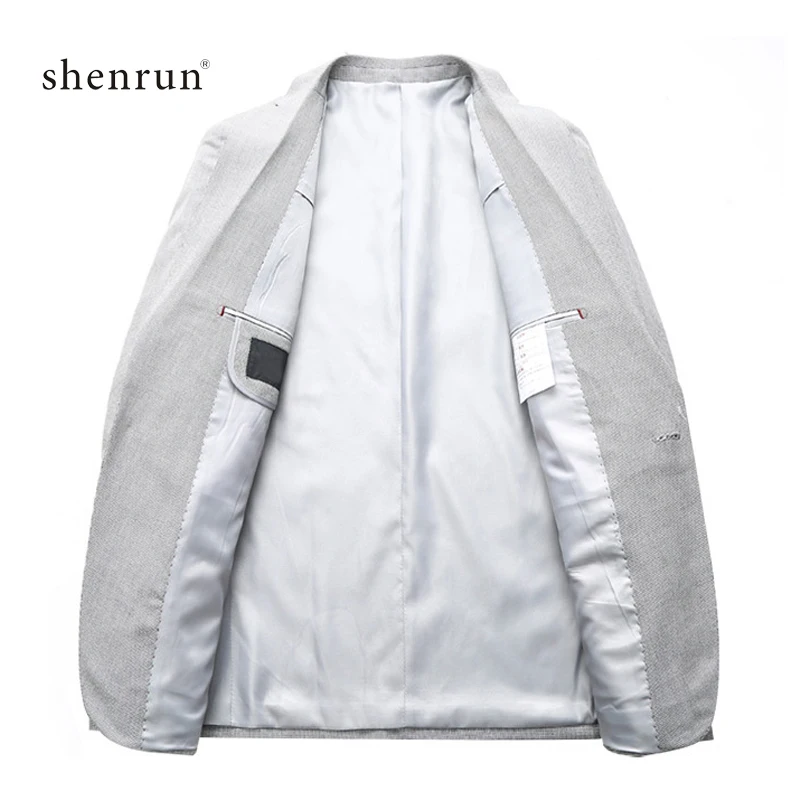 ShenRun Новое поступление 2019 года весенний высококачественный Повседневный блейзер