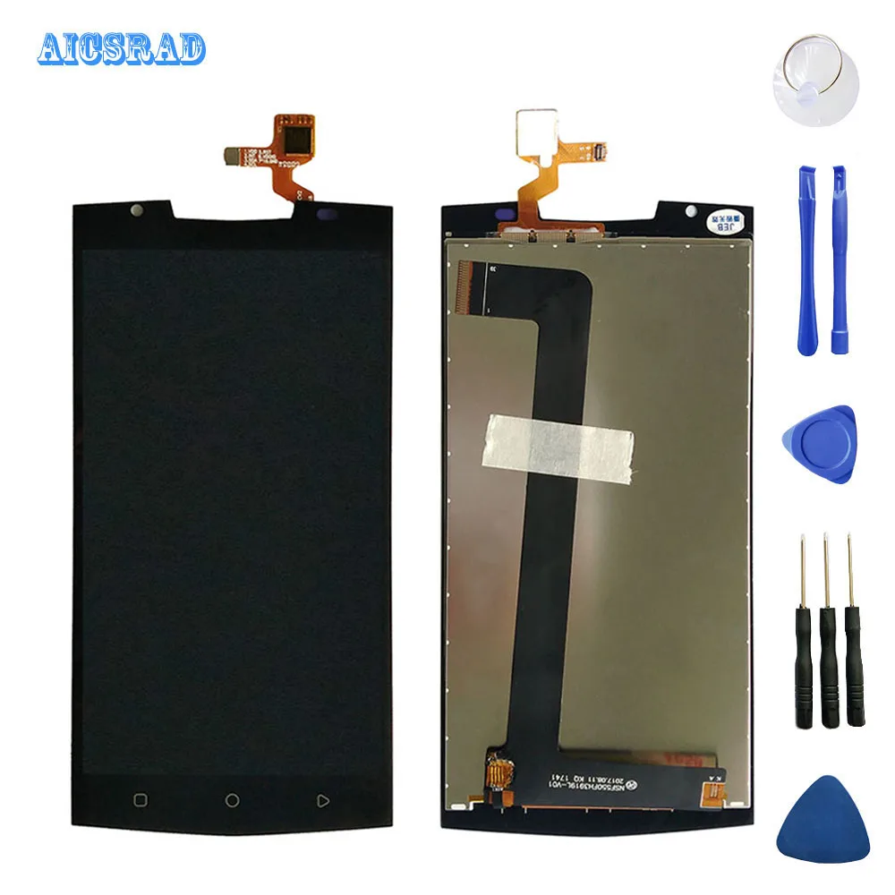 AICSRAD для Oukitel K10000 Pro ЖК дисплей + кодирующий преобразователь сенсорного экрана в