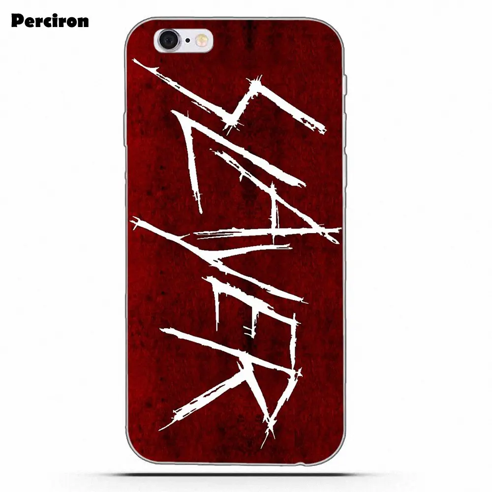 Мягкий чехол из ТПУ для телефона, чехол Slayer для iPhone 4, 4S, 5, 5C, SE, 6, 6 S, 7, 8 Plus, X, Galaxy S5, S6, S7, S8, Grand Core, II Prime, Alpha - Цвет: as picture