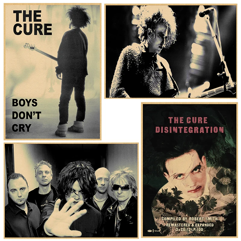 

Vintage Poster home decor The Cure Kraft rock Poster retro poster rock band music star poster wall pictures