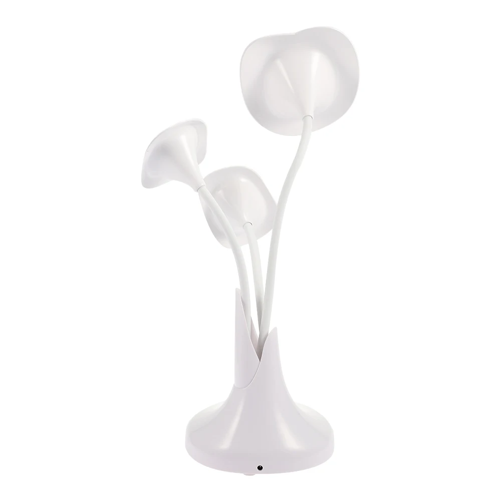 Morning Glory LED Настольная лампа сенсорное управление с USB порт зарядки 3 Уровня