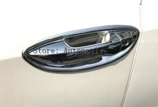

Подходит для Toyota Corolla Altis 2014 2015 2016 2017, хромированная крышка дверной ручки + вставка в миску, отделка, декоративный молдинг, верхний слой 2 в 1