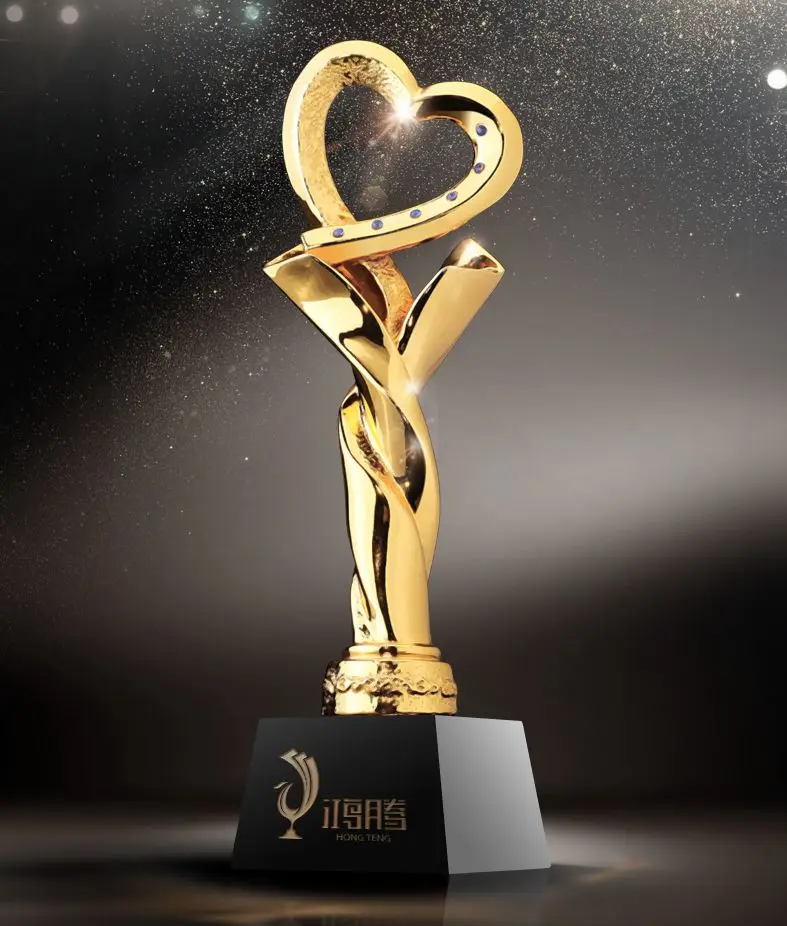 Высокое качество! 2018 Новый атмосферный Алмазный хрустальный трофей Бесплатная