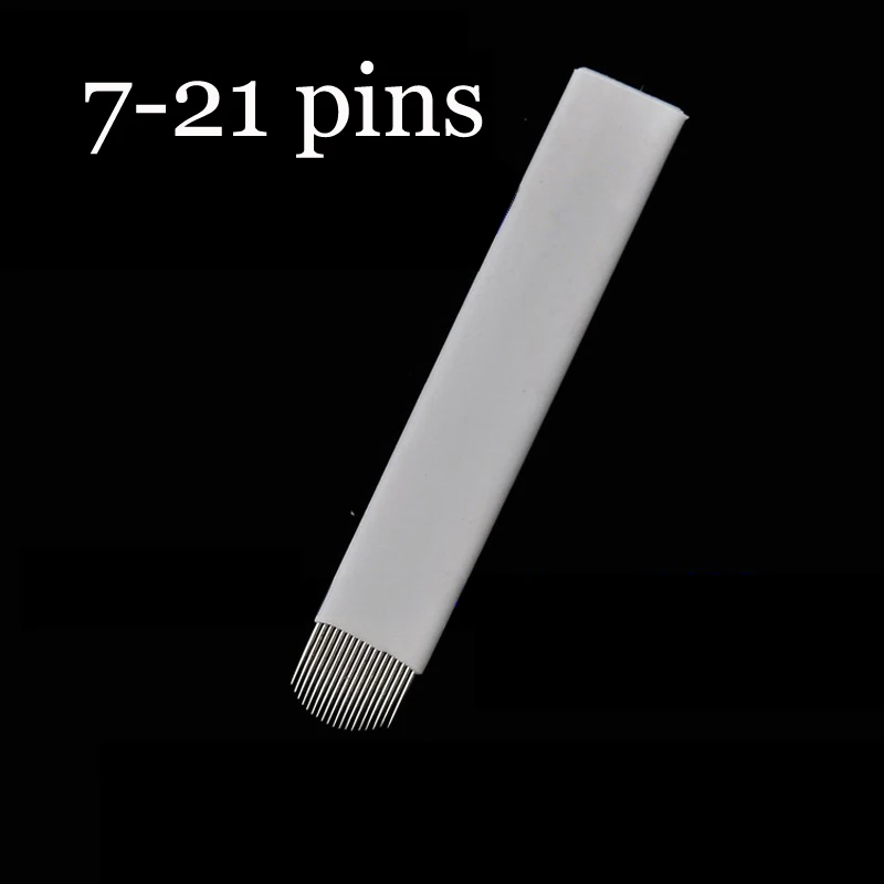 50 шт. иглы для микроблейдинга 0 18 мм|tattoo needles|permanent makeupshaping blade |