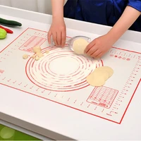 4060cm cook silicone baking sheet rolling dough pastry cake bakeware liner pad mat oven pasta cooking tools kitchen accessories