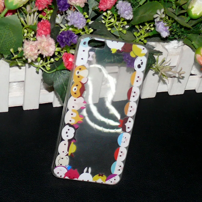 Ультра тонкий мультфильм ТПУ чехол для iPhone 6 плюс ромашка мягкий TPU 6s шеллак гель