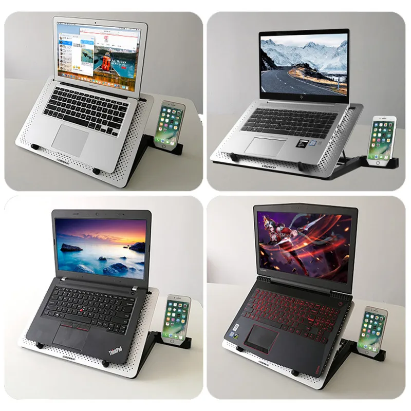 Охлаждающая подставка LARICARE для ноутбука 12 17 дюймов регулируемый кулер macbook air pro