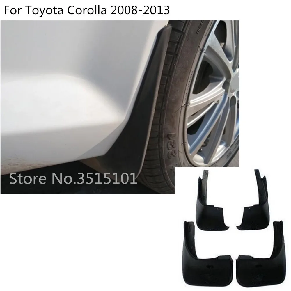 4 шт. пластиковые Брызговики для Toyota Corolla Altis 2008 2009 2010 2011 2012 2013|Грязезащита| |