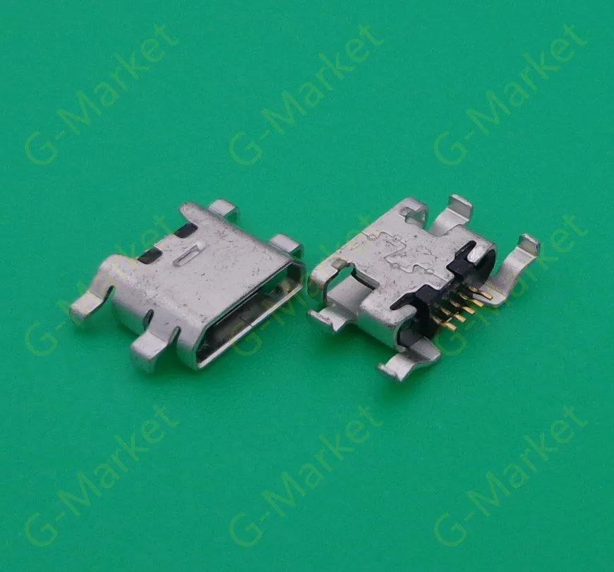 50 шт./лот для зарядного устройства ZTE Blade S6 5 0 micro usb разъем подключения док
