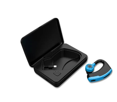 V10 Blue Charging V10 V9 бизнес Bluetooth наушники Драйвер громкой связи Наушники с микрофоном Голосовая команда Шумоподавление для iPhone Android телефон - Цвет: V10 Blue Charging