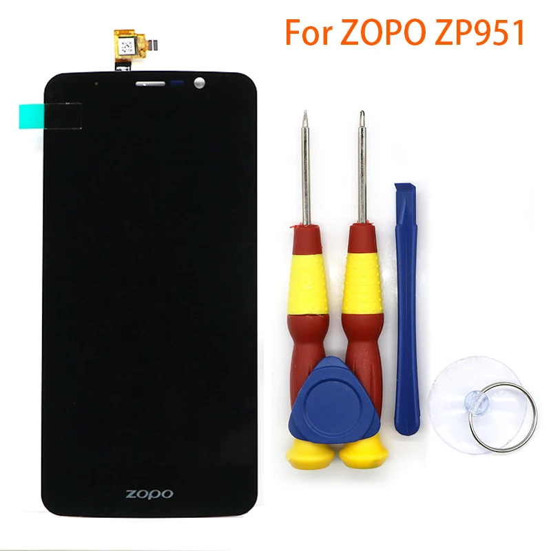 Новый оригинальный для ZOPO ZP951 Скорость 7 сенсорный экран ЖК дисплей Дисплей
