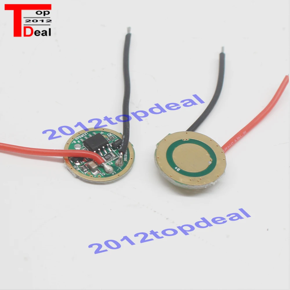 10 Вт Cree XM L T6 холодный белый 16 мм черный светодиодный светильник pcb + DC 3 7 В 2 5a XML