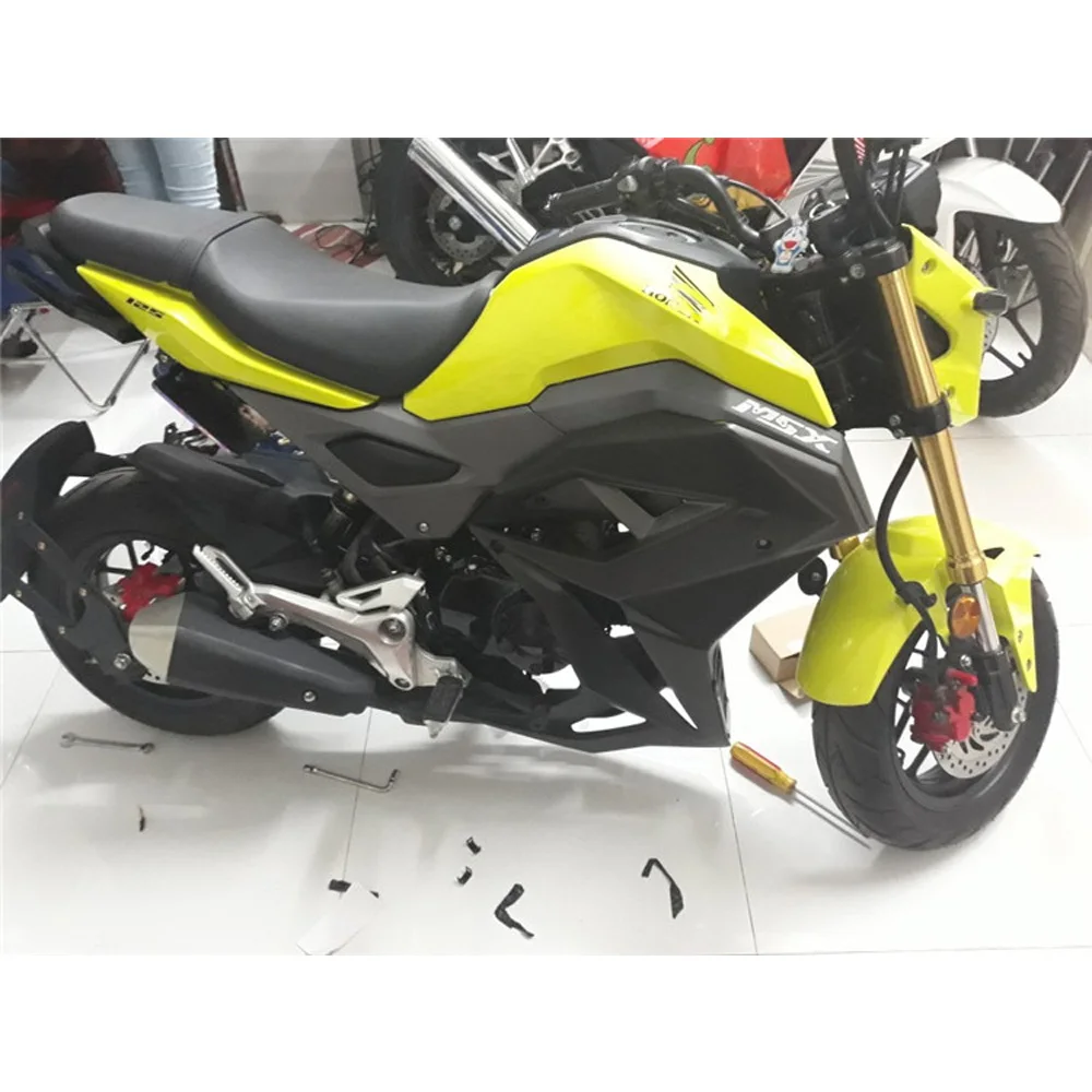 Комплект обтекателей для мотоцикла Honda gom MSX125 SF Mid обтекатель живота комплект MSX125SF 2016 2017 New|Накладки и