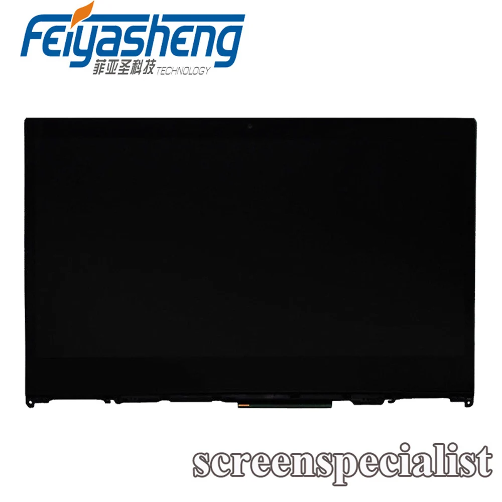 Для lenovo Yoga 520 14 1366x768 ЖК дисплей сенсорный дигитайзер в сборе с рамкой|ЖК-экран для
