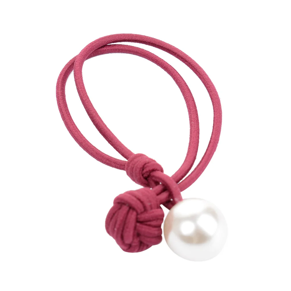 1 шт. Женская резинка для волос с жемчугом| |