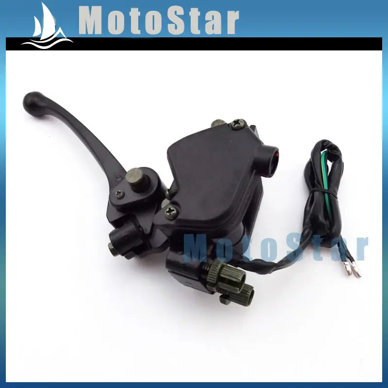 Синие ручки 7/8 дюйма + рычаг тормоза дроссельной заслонки для 125cc 150cc 200cc 250cc Chinese ATV