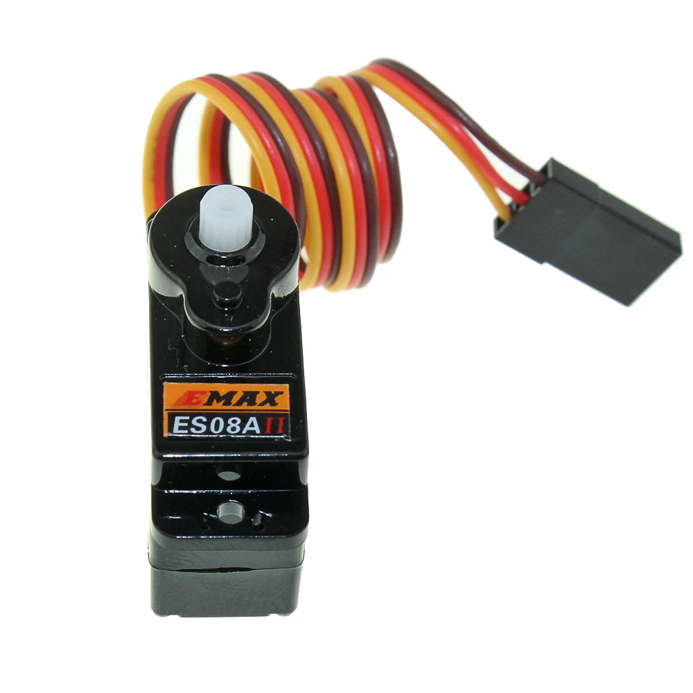 100% Оригинальный EMAX ES08A II цифровой сервопривод Высокочувствительный Mini Sub Micro для