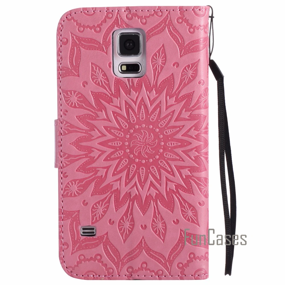 Рельефный чехол с изображением цветов и СПС coque samsung Galaxy S3 SIII i9300 fundas S5 S4 + держатель