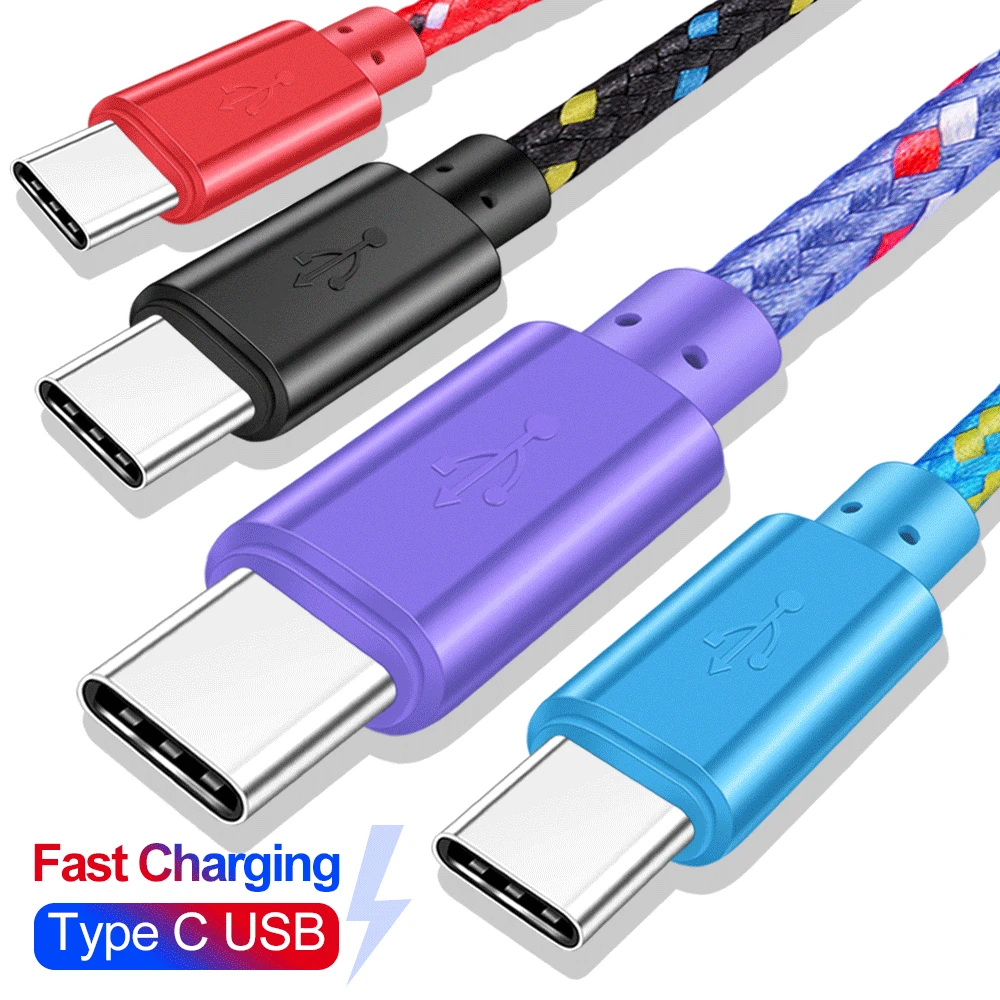Кабель OLAF USB Type C для xiaomi redmi note 7 USB-C мобильный телефон кабель быстрой зарядки Type-C