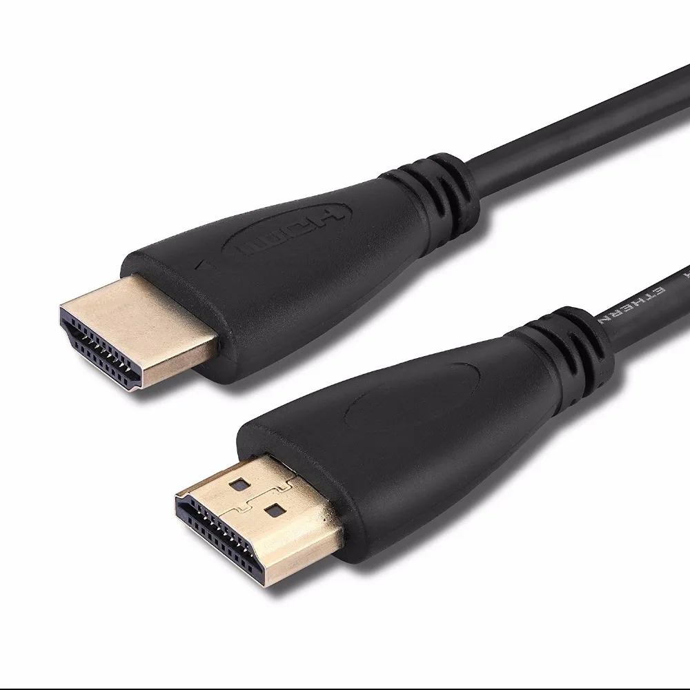 1 шт. кабель HDMI со штекером высокоскоростной позолоченный штекер HD 1080P 4 В 3 фута 0 м