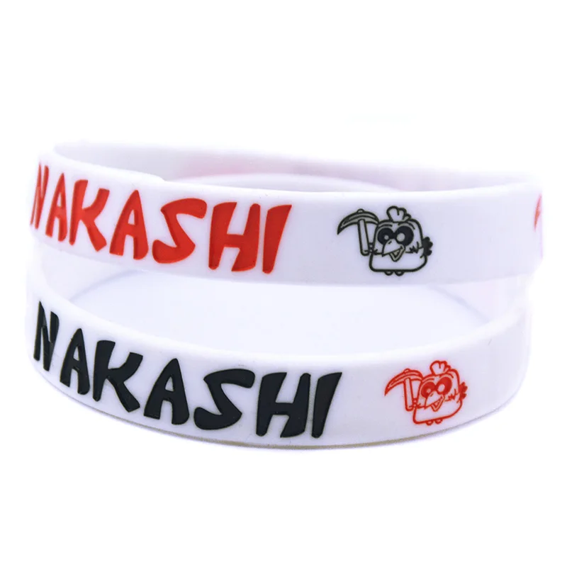 Недорогой силиконовый браслет OBH с чернильным наполнителем и логотипом