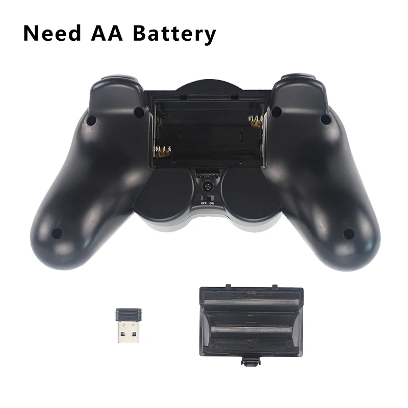 SHCHV 2,4G беспроводной игровой контроллер Джойстик Геймпад для Android tv Box PC PS3 Gamestick для Raspberry Pi 3
