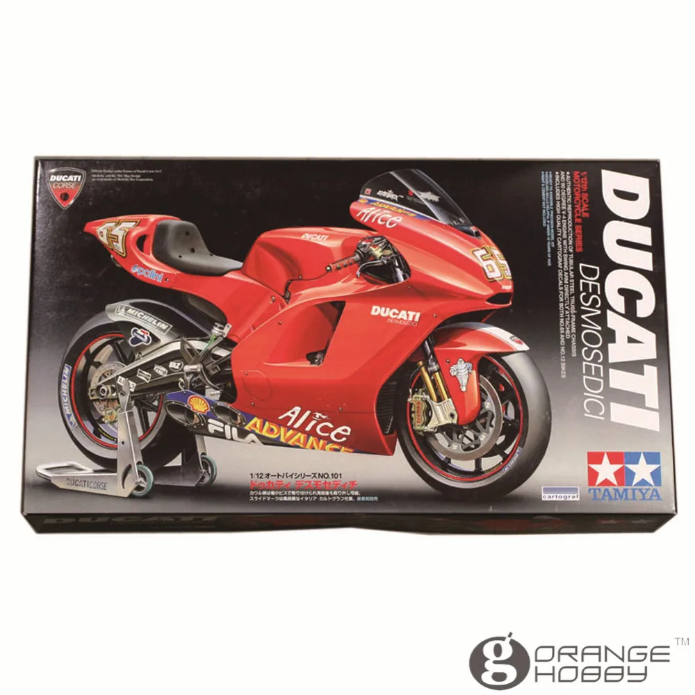 

OHS Tamiya 14101 1/12 Desmosedici Scale Assembly Motorcycle Model Building Kits