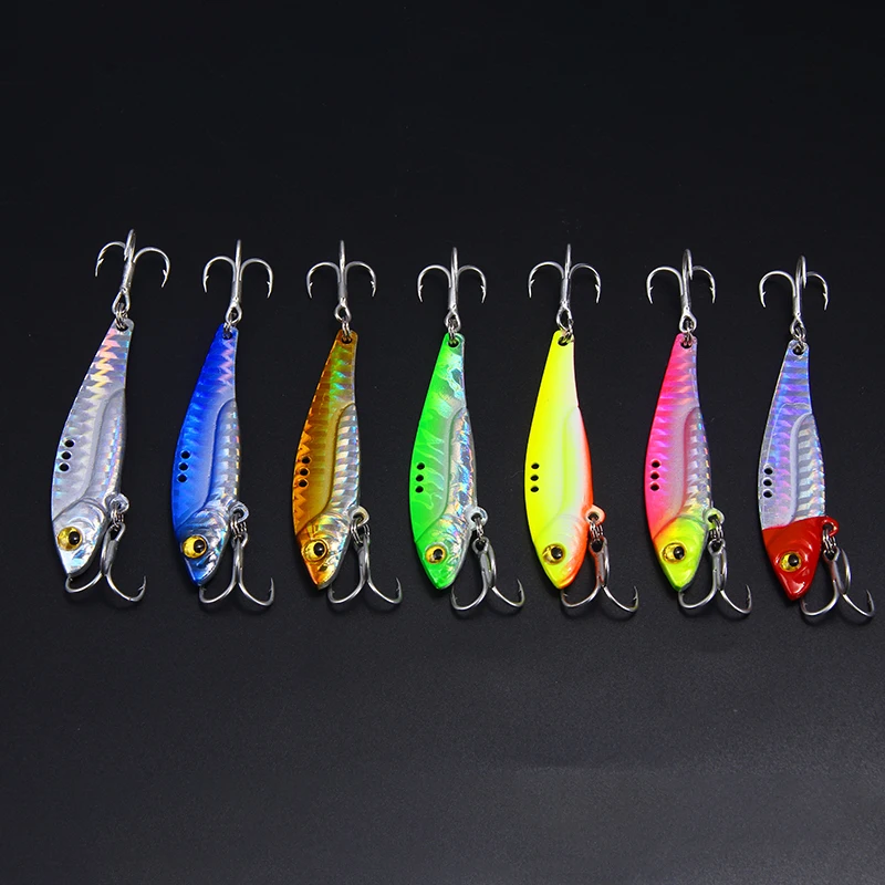 SEAPESCA металлическая блесна Приманка Vib для рыбалки крючок 8 г/13 г/16 г погружающаяся