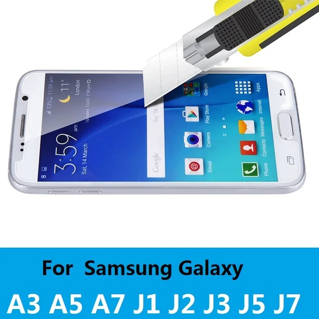 Закаленное стекло для Samsung Galaxy J1 j2 J3 J5 J7 A3 A5 A7 A9 2015 2016 2017 Core i8262 G355H Grand 2 G7106 Win|tempered glass