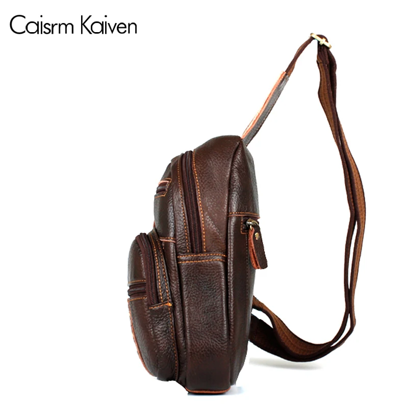 Caisrm kaiven модные Мужские сумки почтальон сумка Для мужчин кожаные Мужчин's
