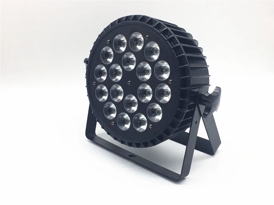 Алюминий сплав светодиодный par 18x12 Вт RGBW 4in1 светодиодный Par может Par64 светодиодный прожектор par dj проектор размытый свет для сцены свет