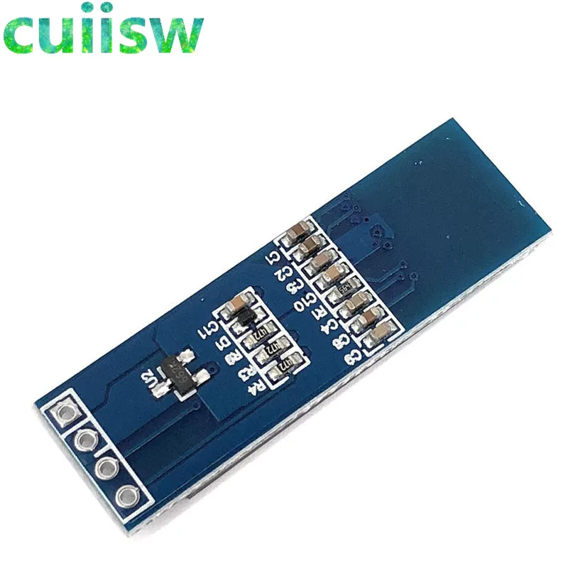 5 шт. 0 91 дюйма 128x32 I2C IIC последовательный белый/синий OLED ЖК-дисплей модуль 12832 SSD1306