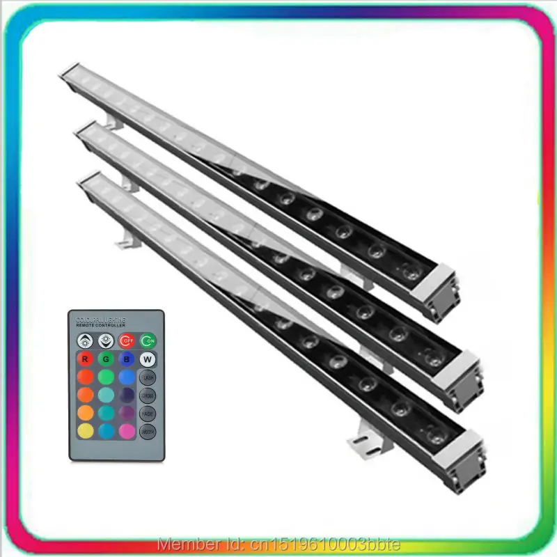 Светодиодные прожекторы светодиодные 18 Вт RGB 3 года гарантии 5 шт.|flood light lamp|rgb led wall