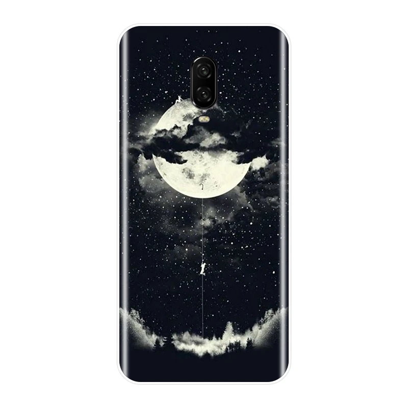 No.4 Мягкий силиконовый чехол для телефона OnePlus 6 6 T 5 5 T 3 3 T Star Moon Космос астронавт забавная крутая задняя крышка для One Plus 3 3 T 5 5 T 6 6 T - Цвет: No.4