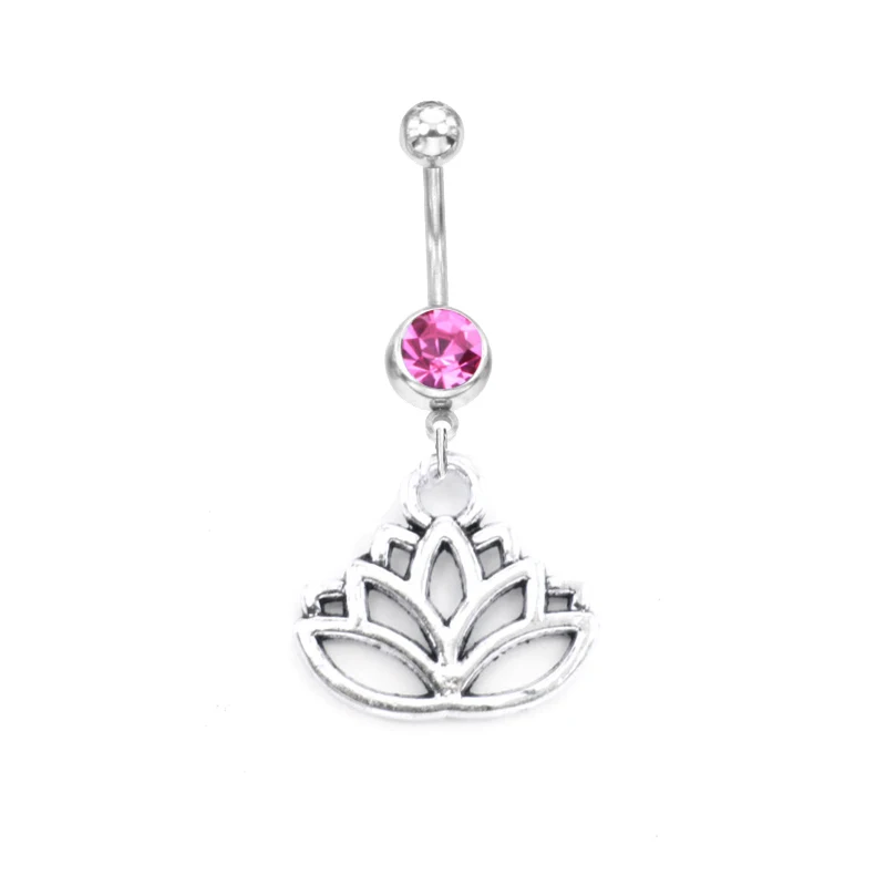 5PCS Surgical Steel Tortoise Piercings Ombligo 14G Star Moon Navel Belly Button Piercing Dangle Earrings Body Jewelry | Украшения и