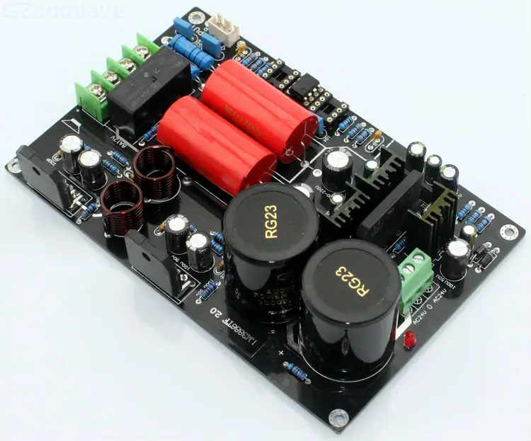 Плата усилителя LM3886 стерео 2 0 канала Hi Fi 68 Вт * CG версия мощности бесплатная