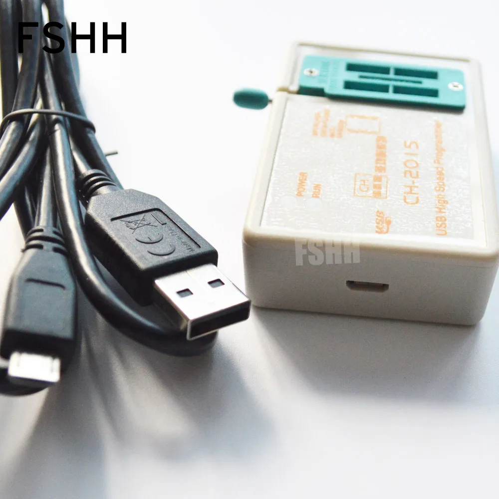 Программатор CH2015 USB высокой скорости с шагом = 0 5 мм 2x3 QFN8 к разъему DIP8 eeorom/spi flash/flash
